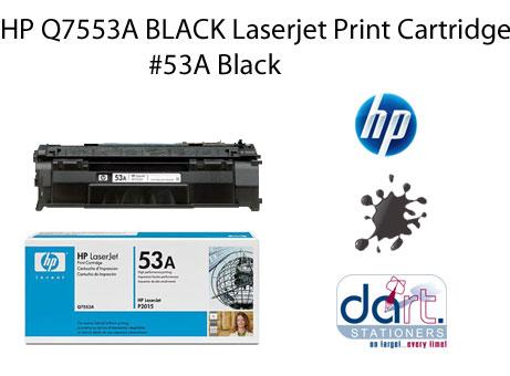 HP Q7553A BLACK LASER TONER