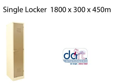 LOCKER SINGLE TIER METAL