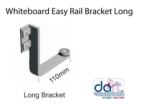 WHITEBOARD EASY RAIL BRACKET LONG