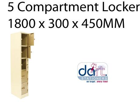 LOCKERS 5 TIER COMPARTMENT