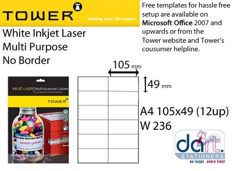 LASER LAB. 12UP NO BORDER 105X49