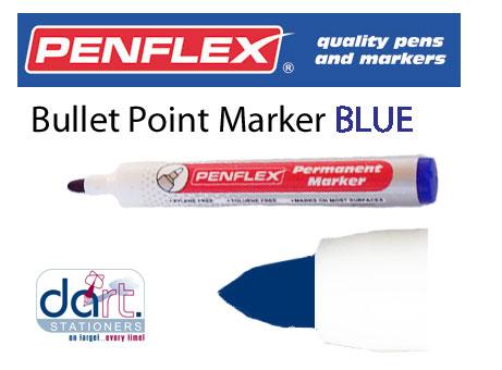 PERM PENFLEX MARKER BULLET BLUE