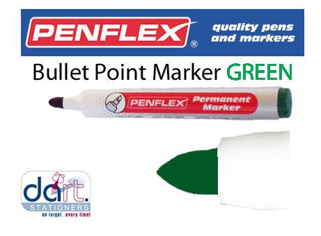 PERM PENFLEX MARKER BULLET GREEN