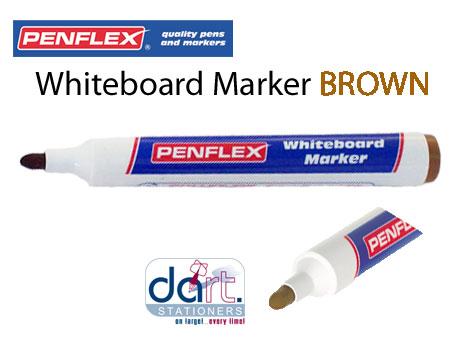 WHITEBOARD MARKER PENFLX BROWN