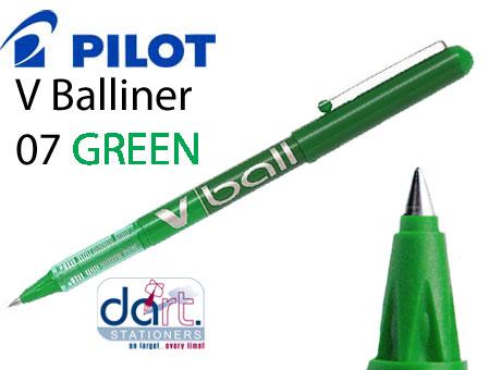 PILOT VB7 BALLINER GREEN