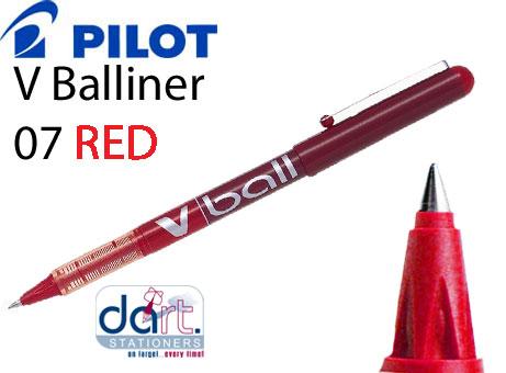 PILOT VB7 BALLINER RED