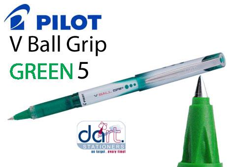 PILOT VBG5 BALLINER GREEN GRIP