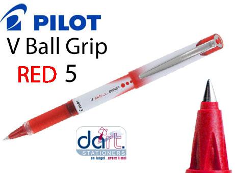 PILOT VBG5 BALLINER RED GRIP