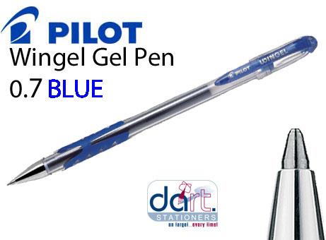 PILOT WINGEL 0.7MM GEL PEN BLUE