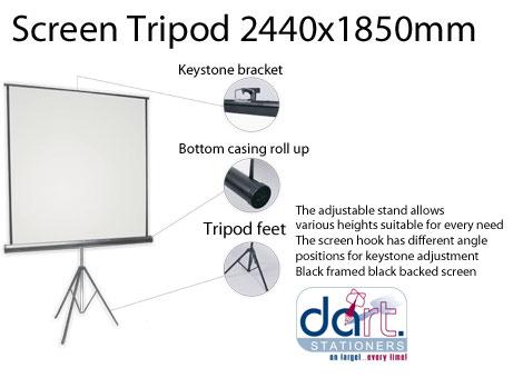 SCREEN TRIPOD 2440X1850MM SC0175