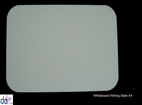 WHITEBOARD WRITING SLATE A4 CARDED